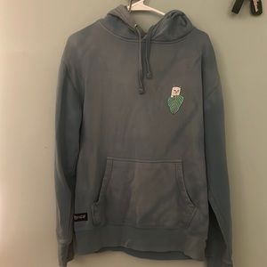 ripndip hoodie teal